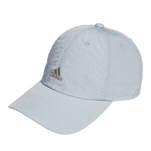 Adidas Zoe Saldana VFA Adjustable Baseball Hat Halo Blue NEW with Stain